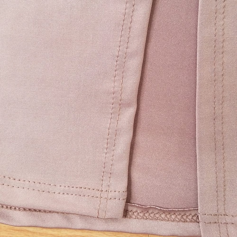 Nude high slit low back maxi - Picture 10 of 11